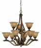 33234 Mid. Chandeliers-Glass Up - 418890 - Capital Lighting, Inc.