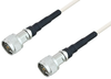 Quick Lock N Male to Quick Lock N Male Low Frequency Low Loss Cable 36 Inch Length Using PE-SF200LL Coax, RoHS - PE3TC1102-36 - Pasternack