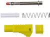 Conn, Banana, Plug, 45A, Solder, Yel; Gender Mueller Electric - 55Y1664 - Newark, An Avnet Company