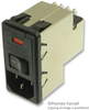 Connector, Pwr Entry, Plug, 10A, 250Vac; Product Range Corcom Te Connectivity - 74AC1527 - Newark, An Avnet Company