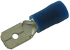 Terminal, Male Disconnect, 6.3Mm, Blue; Product Range Multicomp Pro - 04M5001 - Newark, An Avnet Company