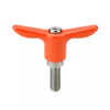 Clamp Handle; Threaded Stud, T-Shape, Stainless Steel -- MAT-THP301SSOR - Image