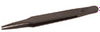 ESD Plastic Tweezers, Flat Round Tip, Pattern 702A -- GO-07289-40