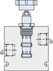 Pressure Compensated Flow Regulator -- FR10-32 - Image