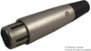 Connector, Xlr, Jack, 4 Position; No. Of Contacts Multicomp Pro - 19P1969 - Newark, An Avnet Company