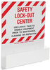 Prinzing Safety Lockout Center - Board Only - 3012 - Brady Corporation