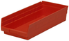 Akro-Mils 138 cu in Red Industrial Grade Polymer Shelf Storage Bin - 11 5/8 in Length - 8 3/8 in Width - 4 in Height - 1 Compartments - 30150 RED -- 30150 RED - Image