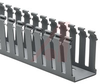 Duct; 2 in.; 3 in.; Gray; adhesive backing - 70162803 - Allied Electronics, Inc.