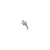 Cam Latch L-Handle, Hand Operated, Zinc Alloy, Chrome Plated, Polished - 92-70-115-10 - Southco