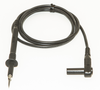 Threaded Test Probe to Banana, 39? Silicone, UL, Black - BU-4061-M-@ - Mueller Electric Company