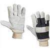 Leather Palm w/ Knit Wrist Gloves - Large -- GLV1020L - Image