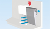 Active Chilled Beam Induction Unit QHG - Sill Installation - Image
