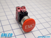 IDEC Pushbutton Non-Illuminated - HW4B-V402-R-EMO-2 - Galco Industrial Electronics