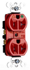 Duplex/Single Receptacle - TRIG8300-RED - Thomas & Betts Corporation