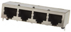 Cat5 Rj45 Modular Jack, 8 Position, 4 Port; Lan Category Amp - Te Connectivity - 19R2803 - Newark, An Avnet Company