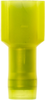 Male Disconnect, 6.35Mm, 12-10Awg, Yel; Product Range 3M - 82H1233 - Newark, An Avnet Company