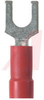 TERMINAL,FORK VINYL INSULATED; 22-18AWG; #10 STUD - 70044418 - Allied Electronics, Inc.
