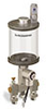 Levelux Clear View Multiple Feed Electro Lubricator, 1 pt Acrylic Reservoir, 2 Feeds, 1/8