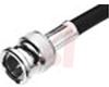 Connector, Crimp;75 Ohms;Straight;Coaxial;BNC;Gold;Plug;Brass;Polyethylene - 70042532 - Allied Electronics, Inc.
