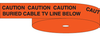 Identoline Underground Warning Tape - Cable T.V. - 63009 - Brady Corporation