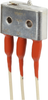 HM Series Hermetically Sealed Basic Switch, Single Pole Double Throw Circuitry, 3 A at 28 Vdc, Integral Lever Actuator, Leadwire Termination -- 16HM1-1 - Image