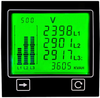 Power Meter, 1&3-Ph, Positive Lcd, 240V; No. Of Phases Trumeter - 40AH1874 - Newark, An Avnet Company