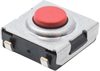 Tactile Switch, 0.05A, 12Vdc, 260Gf; Product Range E-Switch - 49AK2574 - Newark, An Avnet Company