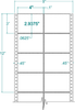 Address / Shipping Label - Pinfeed - 120508 - Western Numerical Control