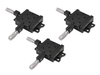 Linear Stage Bundle, Three 460A-XY Linear Stages and SM-13 Micrometers, 1/4-20 -- 460A-XY-MIC - Image