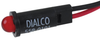 Panel Mount Indicator, Led, 3.96Mm, Red, 2V; Led Color Dialight - 30K2821 - Newark, An Avnet Company