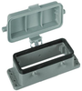 Bulkhead Housing, Size 16B, Metal; Heavy Duty Connector Type Harting - 04C8665 - Newark, An Avnet Company
