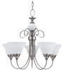31106-965 Mid. Chandeliers-Glass Up - 754004 - Capital Lighting, Inc.