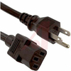Power Cord; 7Ft,6in; 13 A; C13 Plug; NEMA 515 Plug; SJT cord type - 70133280 - Allied Electronics, Inc.