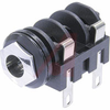 JACK 1/4 INCH MONO UNSWITCHED - CHROME FERRULE - SOLDER - 70088337 - Allied Electronics, Inc.