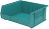 Akro-Mils Akrobin 75 lb Teal Industrial Grade Polymer Hanging / Stacking Storage Bin - 14 3/4 in Length - 16 1/2 in Width - 7 in Height - 1 Compartments - 30250 TEAL - 30250 TEAL - R. S. Hughes Company, Inc.