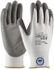 PIP Great White 19-D310 White/Gray Small Dyneema/Nylon Cut-Resistant Gloves - ANSI 3 Cut Resistance - Polyurethane Palm & Fingers Coating - 616314-16748 -- 616314-16748