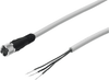Connecting cable - SIM-M8-3GD-2,5-PU - Festo Corporation