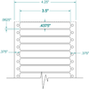 General Purpose Label - Pinfeed - 110204 - Western Numerical Control