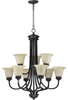 6005-9-44 Mid. Chandeliers-Glass Up - 692471 - Capital Lighting, Inc.