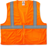Ergodyne Glowear 8210Z High-Visibility Orange 2XL/3XL Polyester Mesh High-Visibility & Reflective Vest - 1 Pockets - Fits 52 to 58 in Chest - 720476-21047 - 720476-21047 - R. S. Hughes Company, Inc.