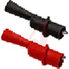 Alligator Clip, Set; 600V, 1000V; 10A; Red, Black; UL Listed; for TL71/TL75 - 70145576 - Allied Electronics, Inc.