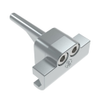 Rotary Latch Striker, Hex Rod Mounting, Die Cast Zinc - M3-58 - Southco