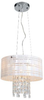 50972-CH/WH Pendants-Drum Shade - 605793 - Capital Lighting, Inc.