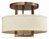 3200BR Semi-Flush Mts.-Drum Shade - 405129 - Capital Lighting, Inc.