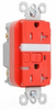 GFCI Duplex Receptacle - 2095-NTLTRRED - Selecta Products