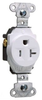 Duplex/Single Receptacle - TR5351-W - Selecta Products