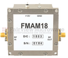22 dB Gain Block Amplifier Operating From 50 MHz to 2 GHz with 12 dBm P1dB and SMA - FMAM18 - Fairview Microwave Inc.