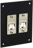 Universal Sub-Panel, 2 Shielded Category 6A Tool-Less Poe+ Compliant Jacks Rohs Compliant L-Com - 07AH3421 - Newark, An Avnet Company