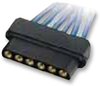 Connector, Receptacle, 5 Position, 1Row, 2Mm; Product Range Harwin - 51R6992 - Newark, An Avnet Company