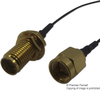 Rf / Coaxial Cable Assembly, Sma Bulkhead Jack, Sma Straight Plug, 5.906 , 150 Mm, Black Rohs Compliant Multicomp Pro - 39Y5800 - Newark, An Avnet Company